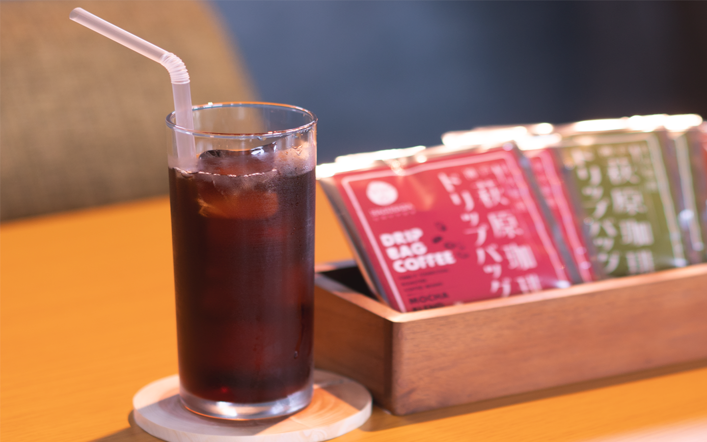アイスコーヒーの画像
