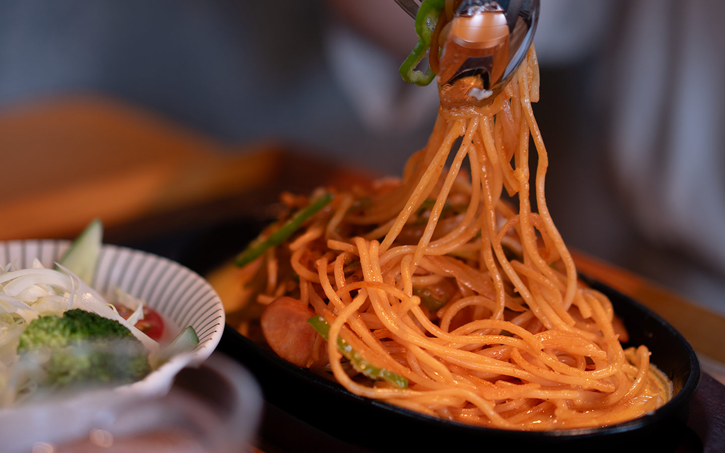 食べてる画像